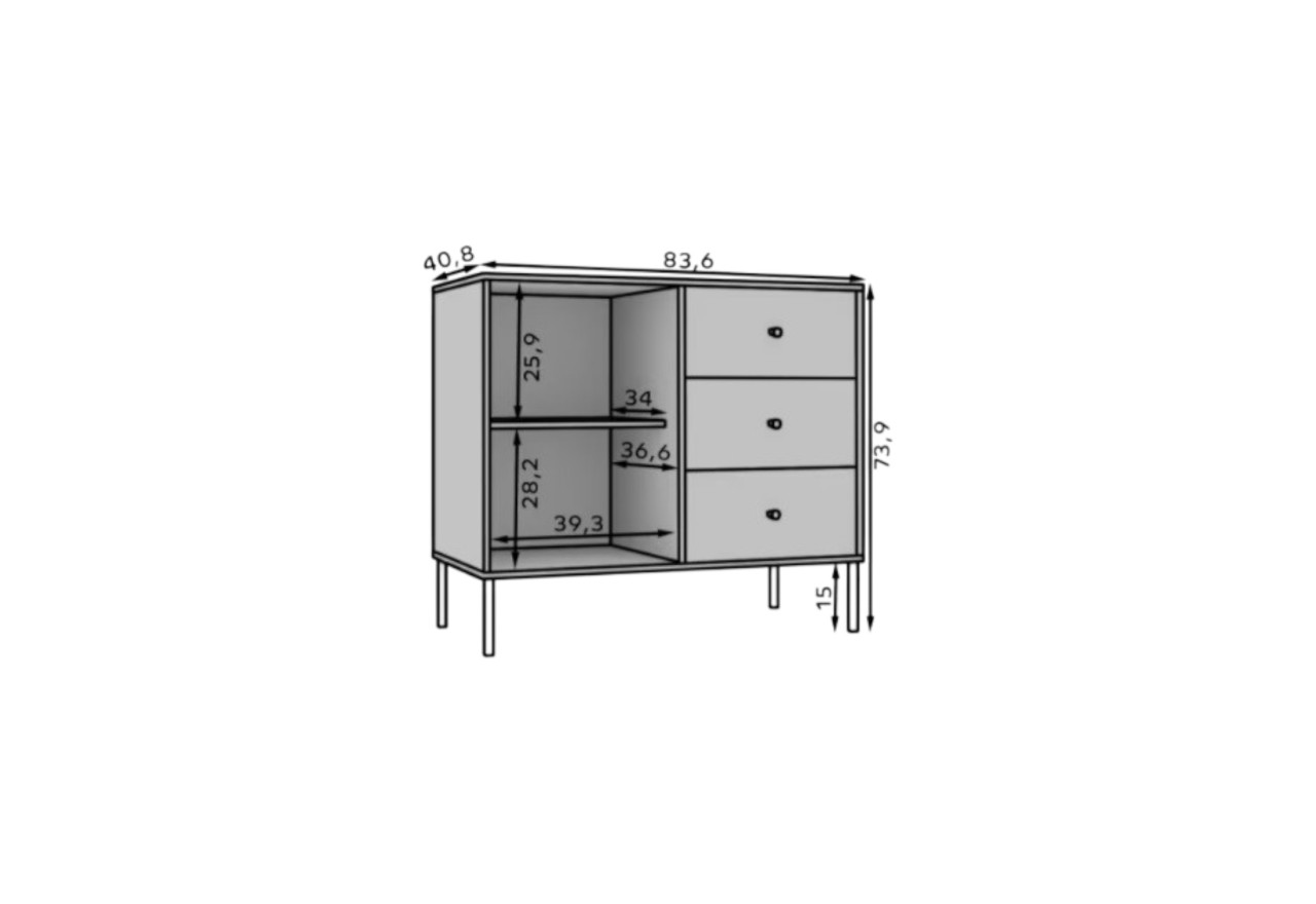 Sideboard Tuli Duo Sideboard Tuli Duo