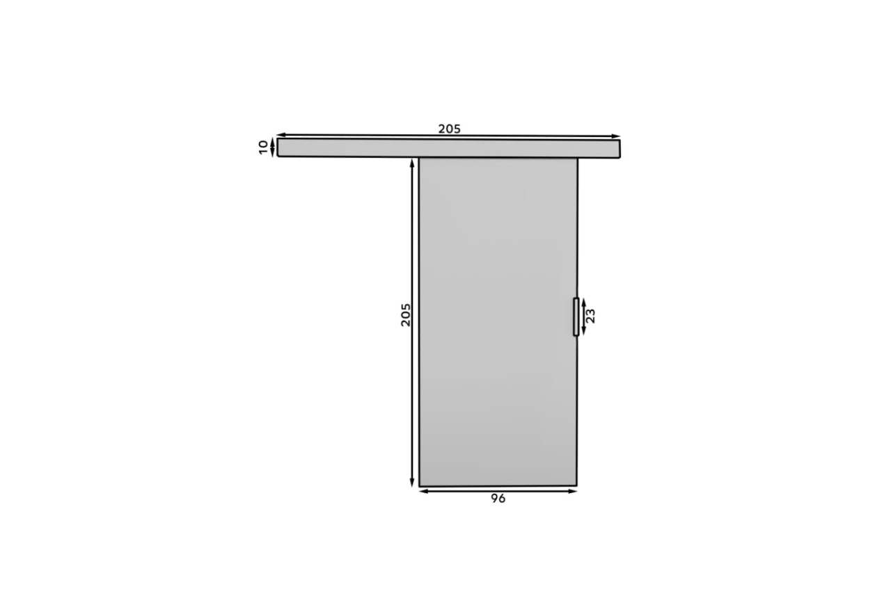 Schiebetüren Daxi M >96cm< Schiebetüren Daxi M >96cm<
