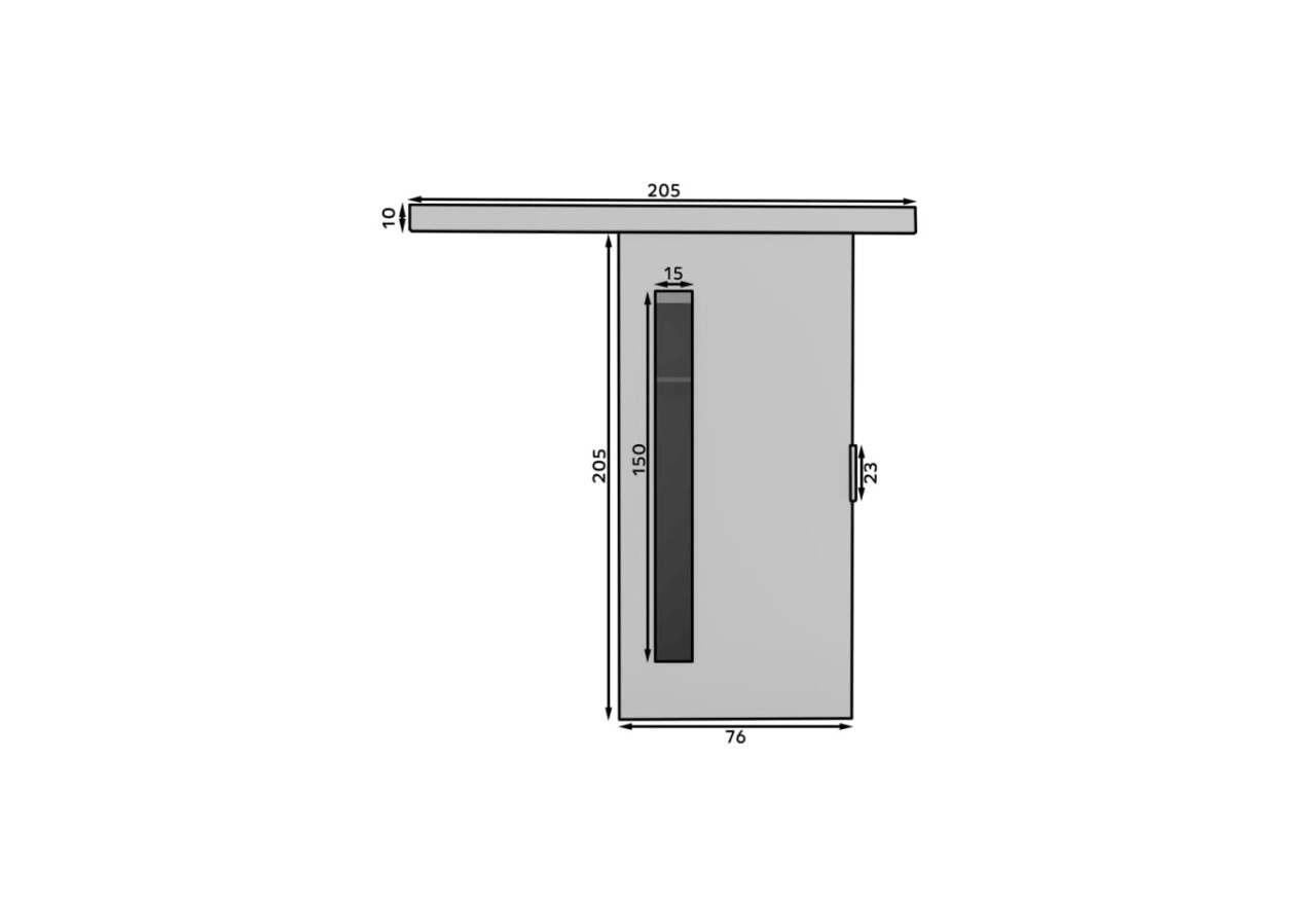 Schiebetüren Tala XS >76cm< Schiebetüren Tala XS >76cm<