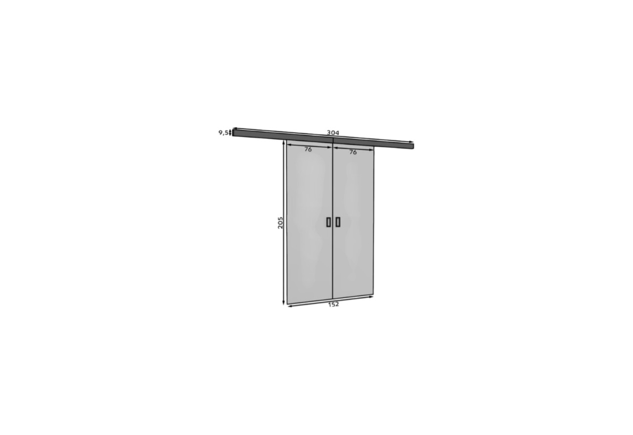 Schiebetüren Totto XL>146cm< Schiebetüren Totto XL>146cm<