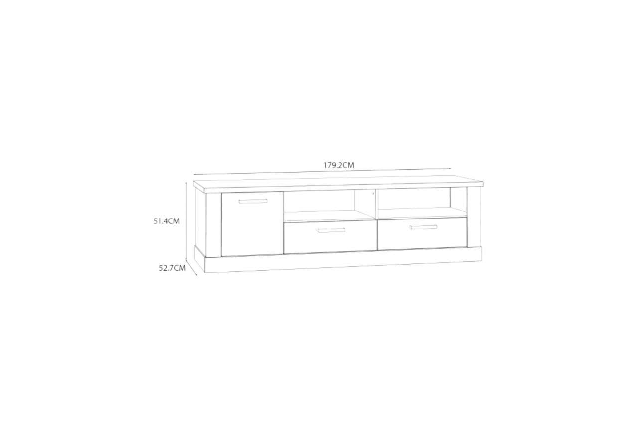 TV Lowboard Bicerton