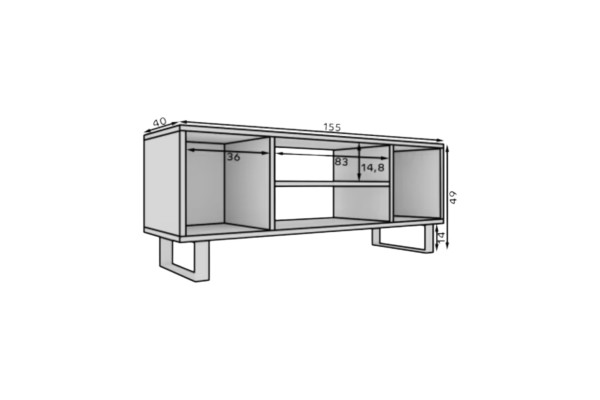 TV Lowboard Morello M 