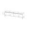 TV Lowboard Senso Lux