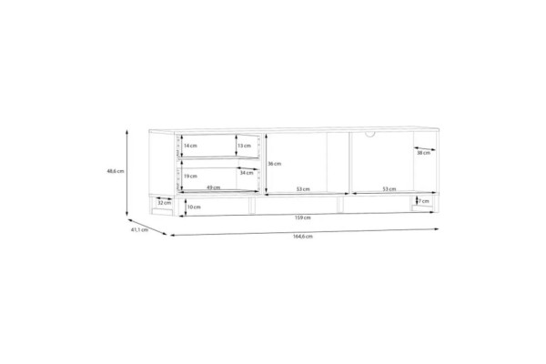 TV Lowboard Silba