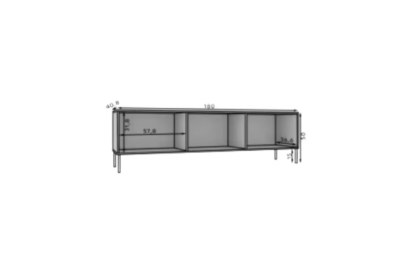 TV Lowboard Tuli Premium 