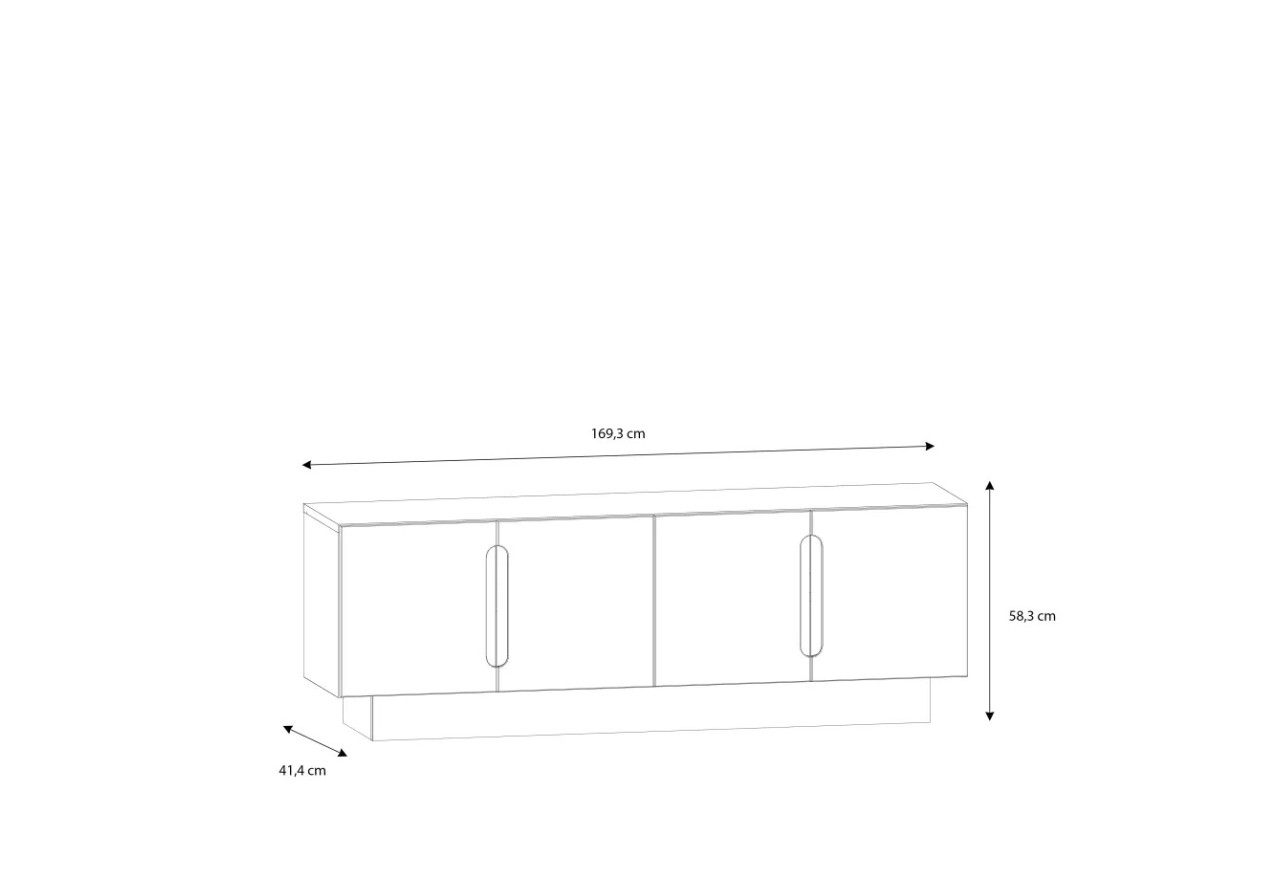 TV Lowboard Vintervil