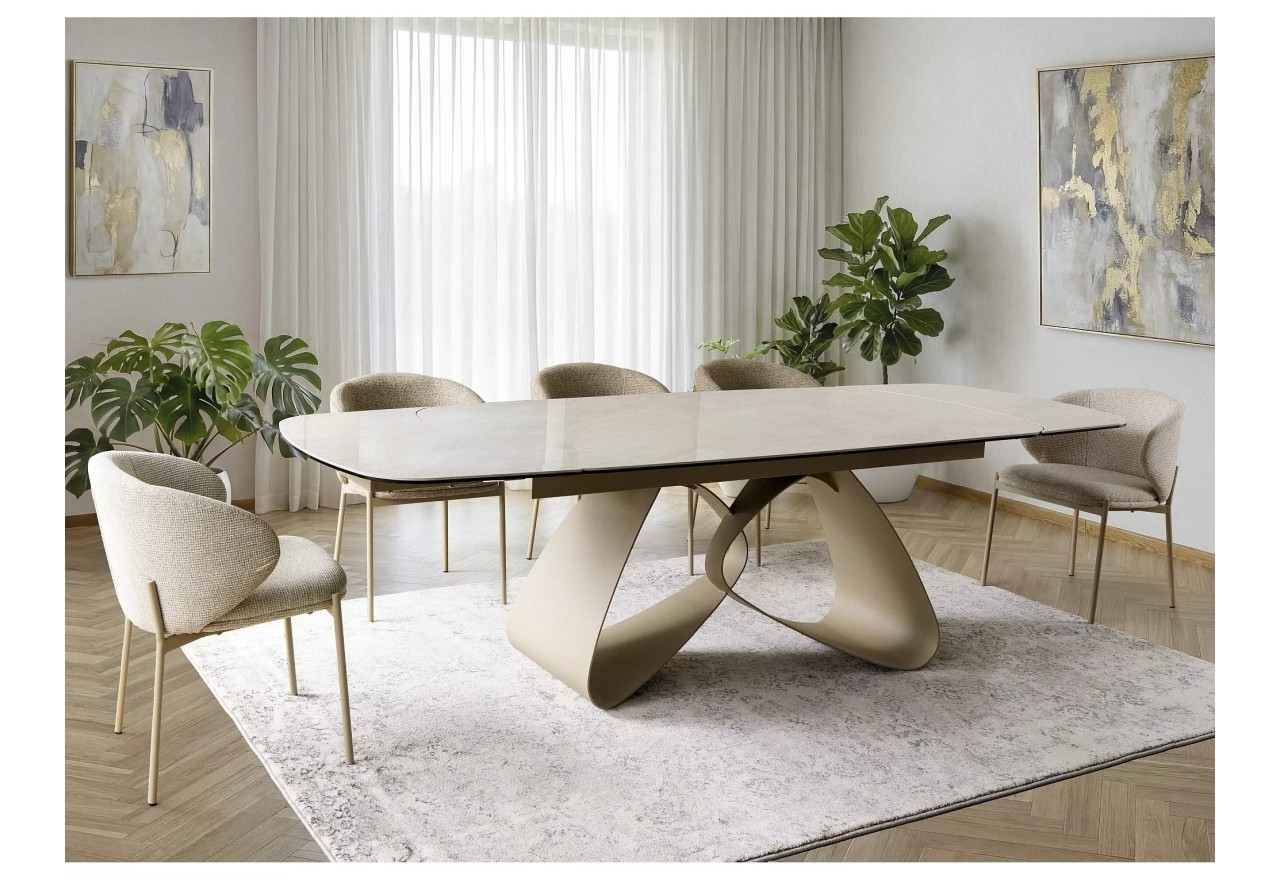 Esstisch Vallentino (75x180-260)