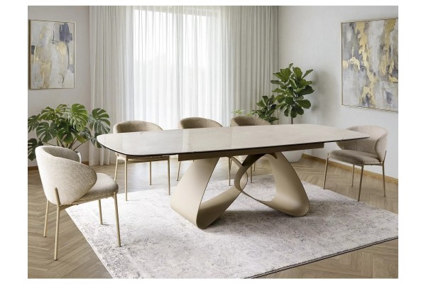 Esstisch Vallentino (75x180-260)