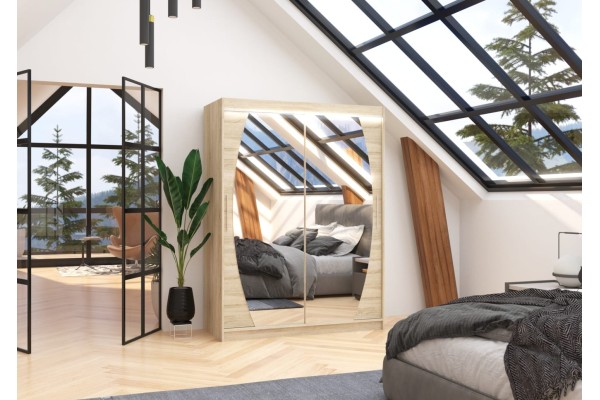 Kleiderschrank Alan Lux (150cm)