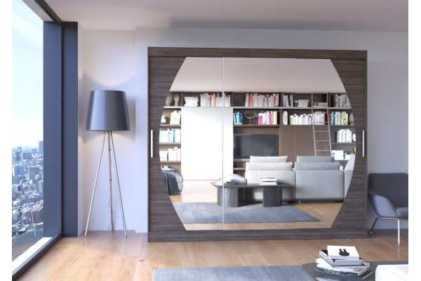 Kleiderschrank Bambe (250cm)