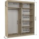 Kleiderschrank Dahlia Lux (180cm) Kleiderschrank Dahlia Lux (180cm)