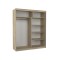 Kleiderschrank Dahlia Lux (180cm)