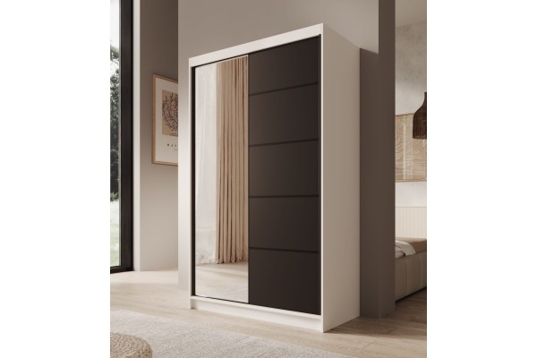 Kleiderschrank Estello (120cm)