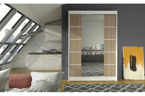 Kleiderschrank Gina (120cm)