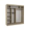 Kleiderschrank Karin (200cm)