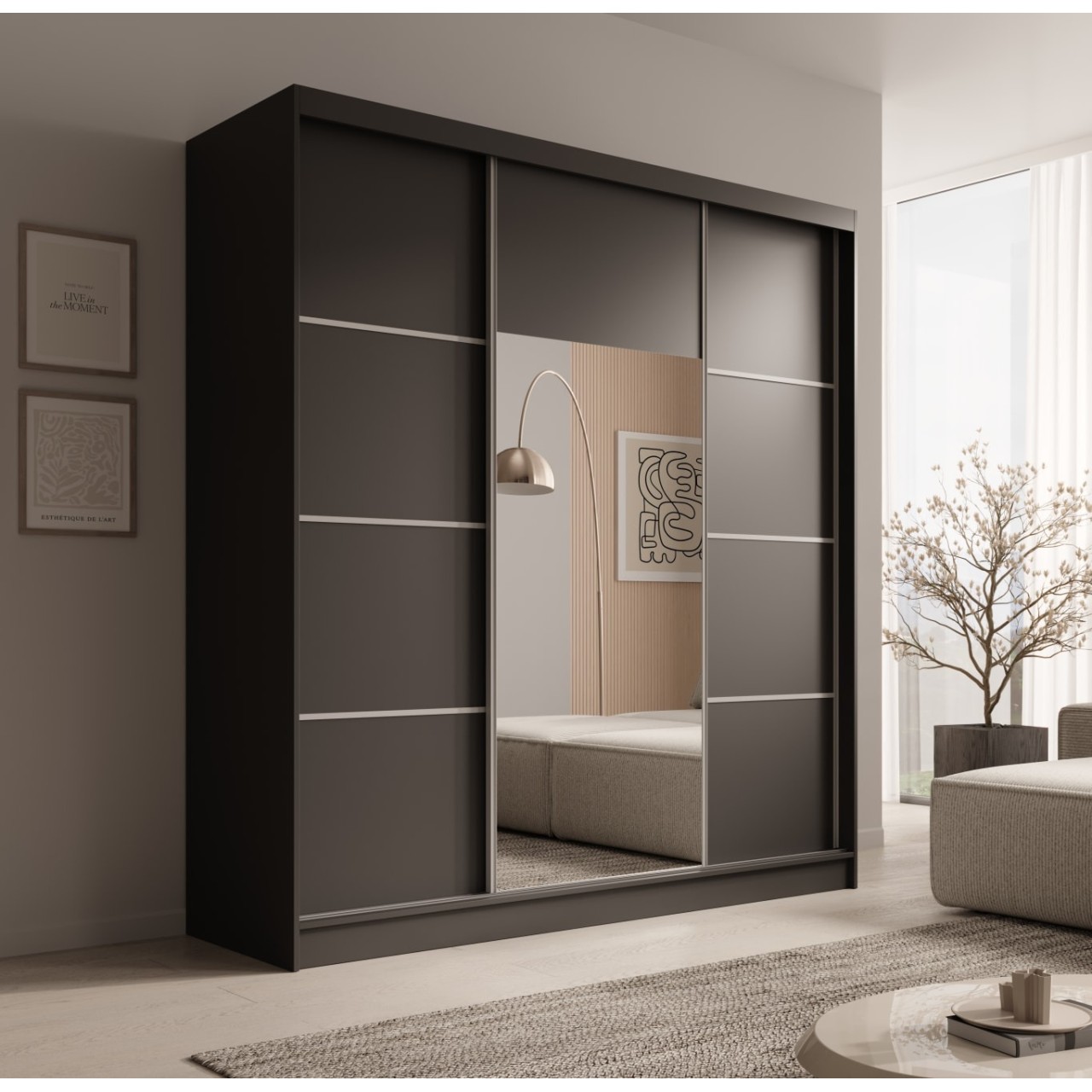 Kleiderschrank Kristen (200cm)