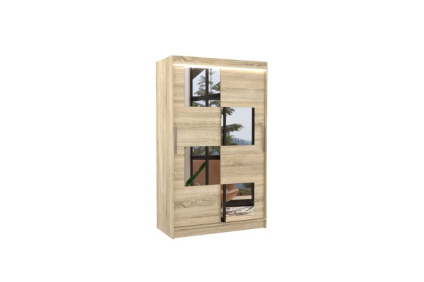 Kleiderschrank Lorano Lux (120cm)