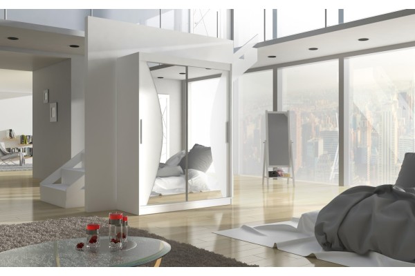 Kleiderschrank Matt (150cm)