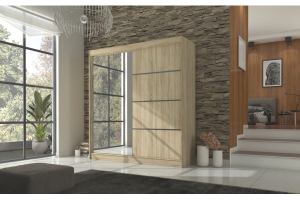 Kleiderschrank Milton (200cm)