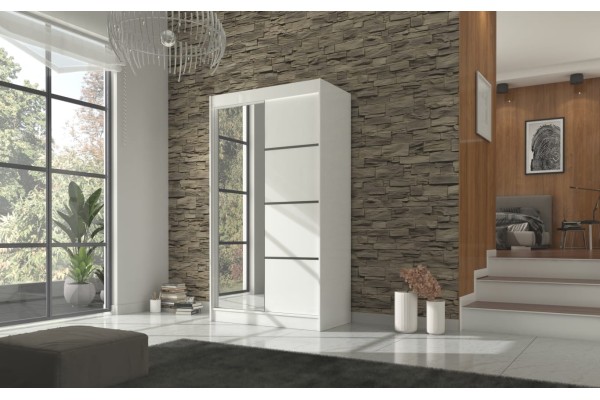 Kleiderschrank Milton (120cm)