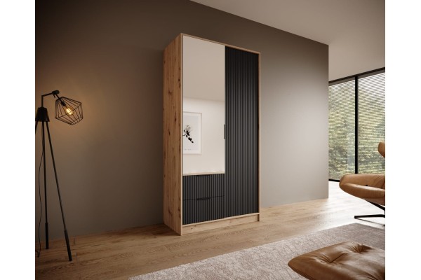 Kleiderschrank Norbert  (100cm)