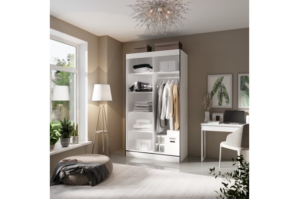 Kleiderschrank Oscar (120cm)