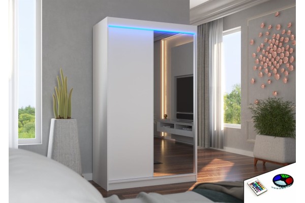 Kleiderschrank Reyna Lux (120cm)