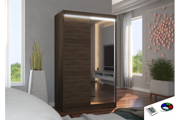 Kleiderschrank Reyna Lux (120cm)