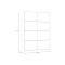 Kleiderschrank Sah S (150cm)