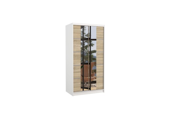 Kleiderschrank Saviro (100cm)