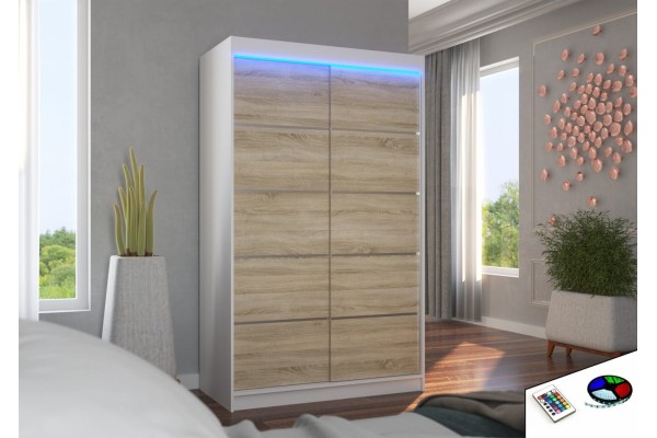 Kleiderschrank Tamon Lux (120cm)