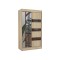 Kleiderschrank Thora (120cm)