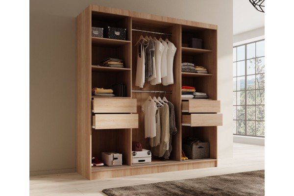 Kleiderschrank Tilo (200cm)