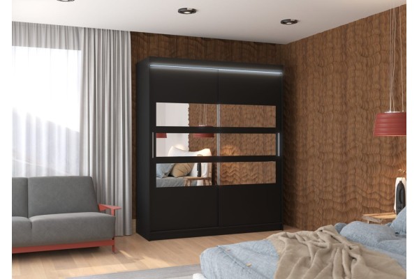 Kleiderschrank Toreno Lux (180cm)