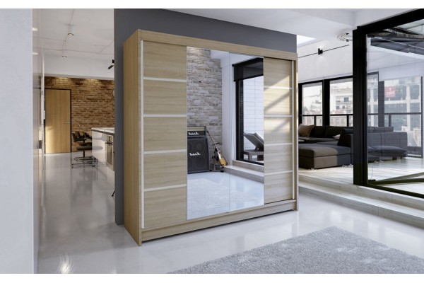 Kleiderschrank Triso (180cm)