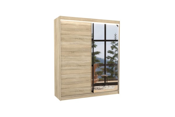 Kleiderschrank Vigi Lux (180cm)