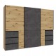 Kleiderschrank Vin XL (270cm)