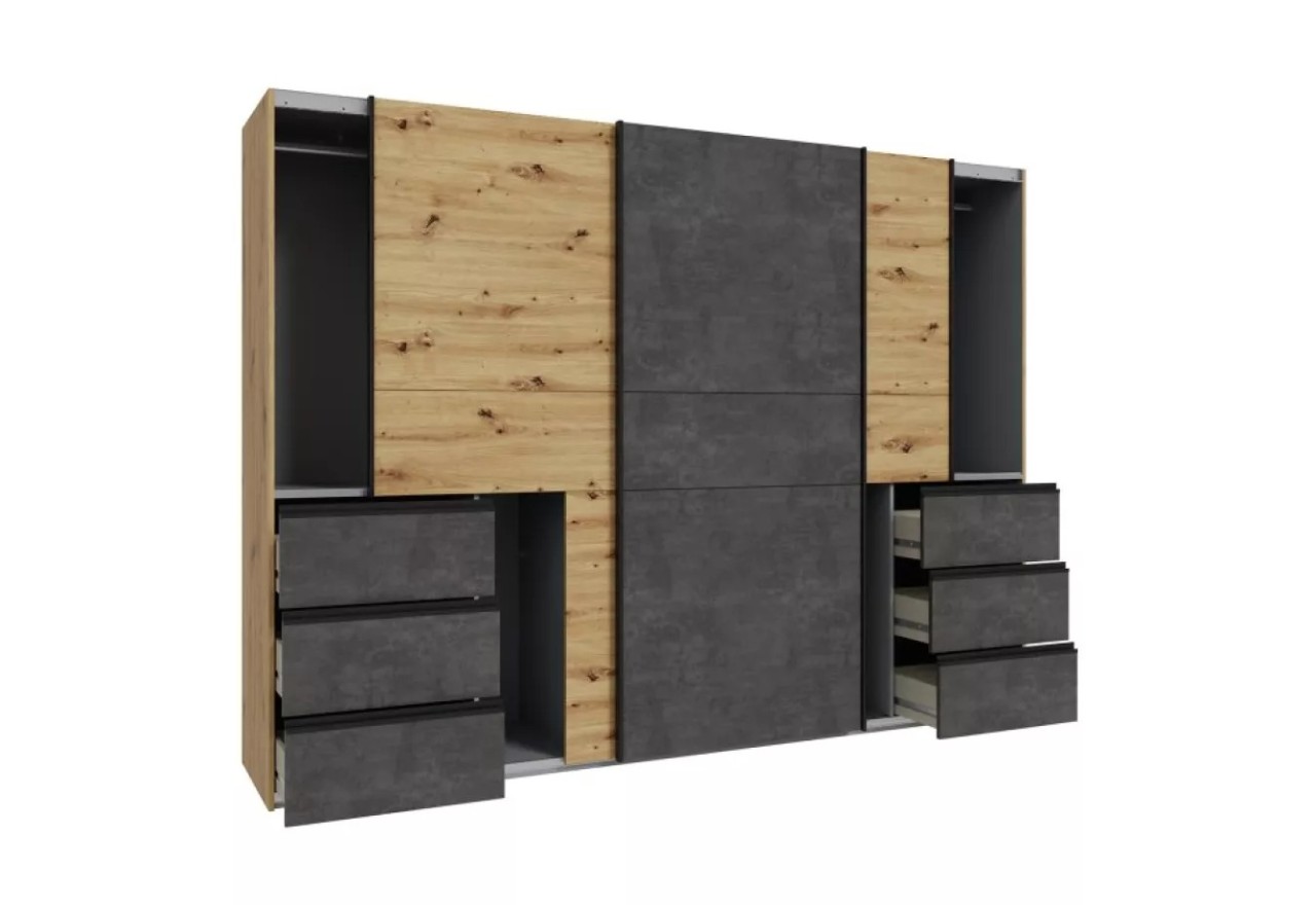 Kleiderschrank Vin XL (270cm)