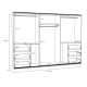 Kleiderschrank Vin XL (270cm)