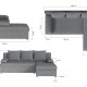 Ecksofa Picano L