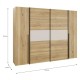 Kleiderschrank Narago Lux (270cm)