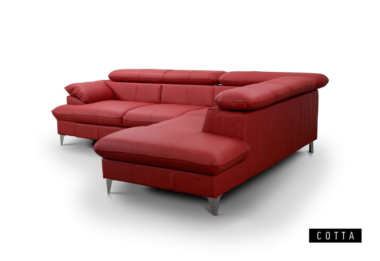 Corner Sofa David R (Genuine leather)