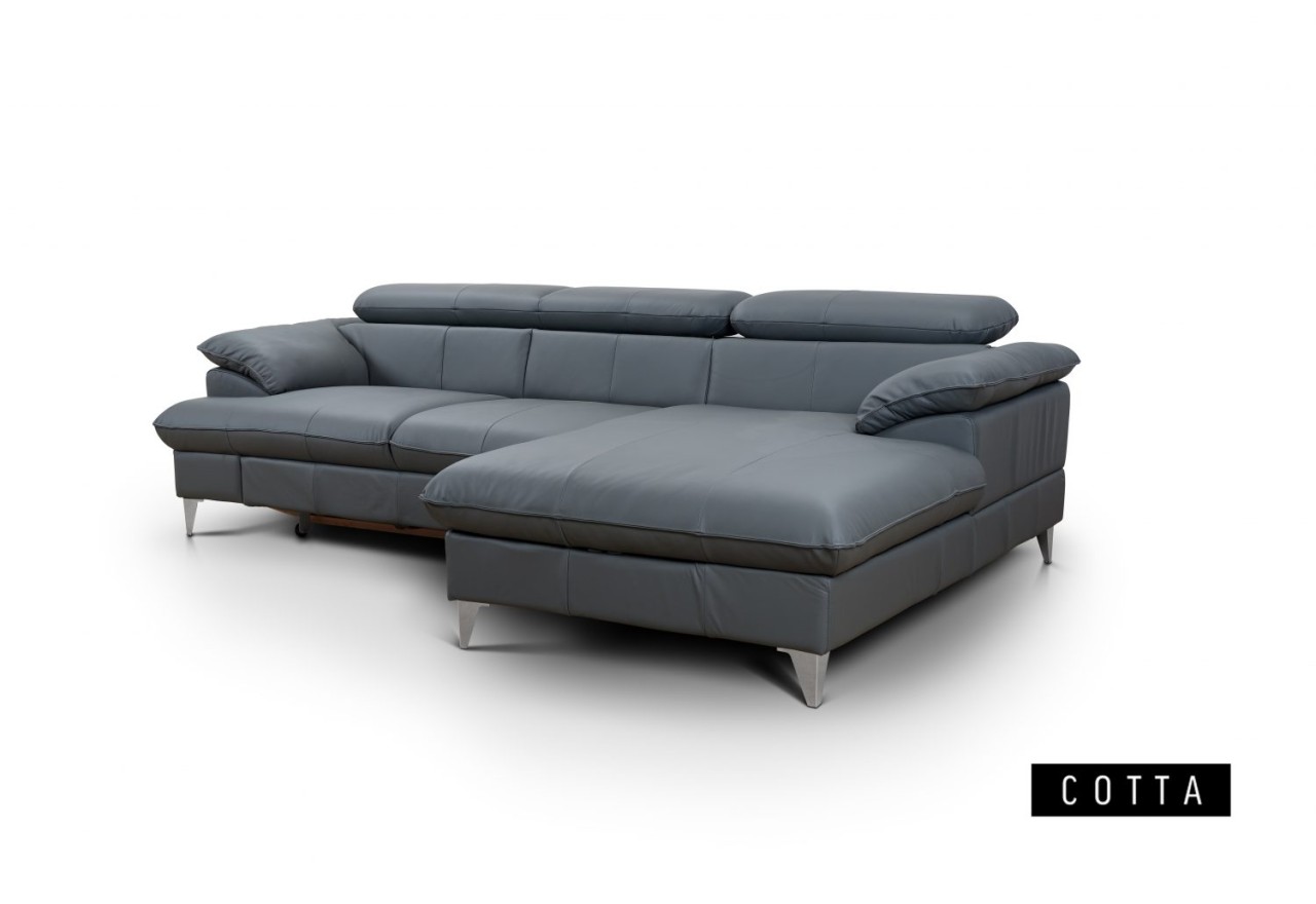 Corner Sofa David R Genuine leather