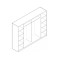 Kleiderschrank Viner XL (270cm) Kleiderschrank Viner XL (270cm)
