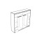 Kleiderschrank Capri (250cm)