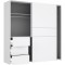 Kleiderschrank Wais (200cm)