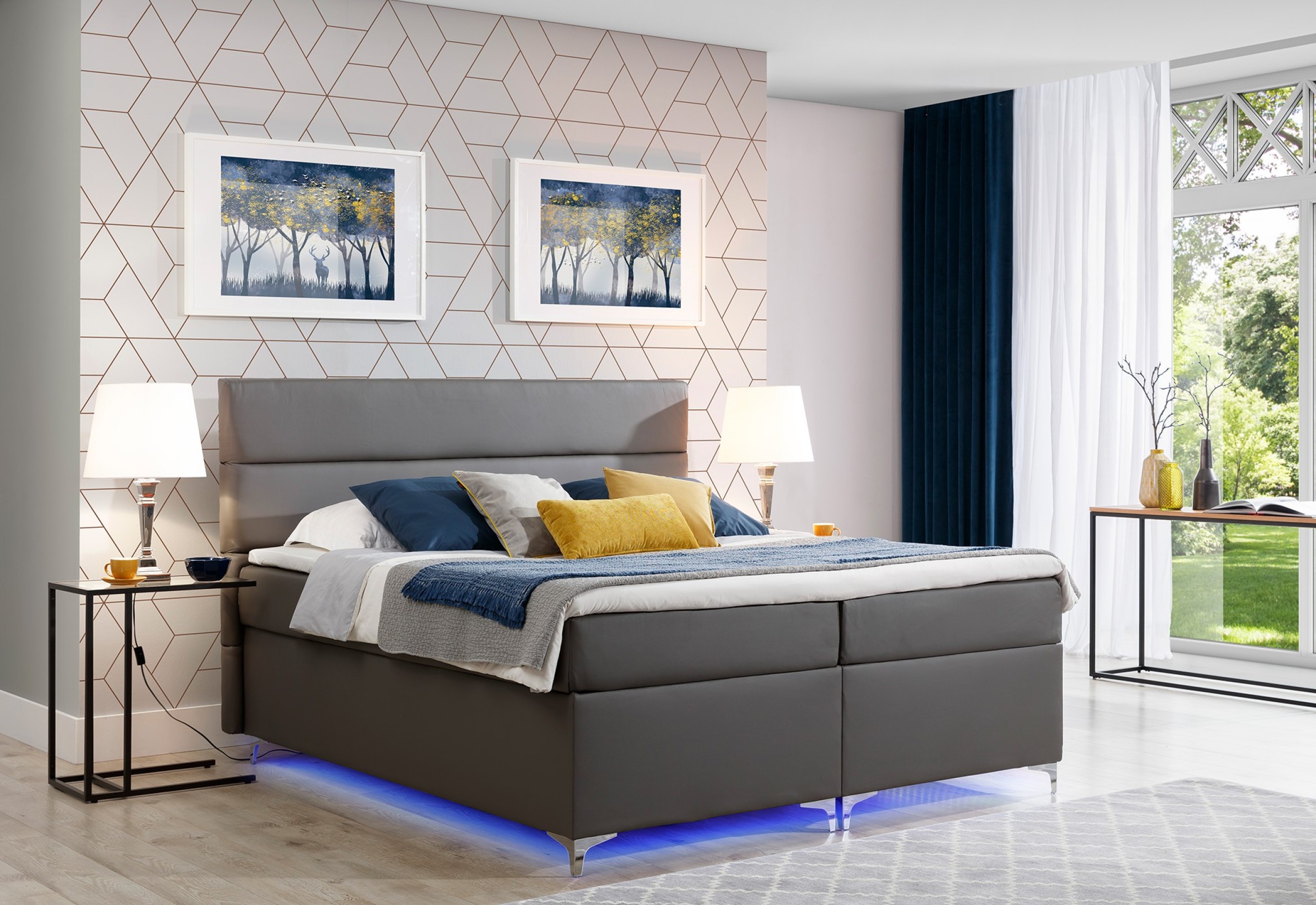 Box Spring Bed Grosso L