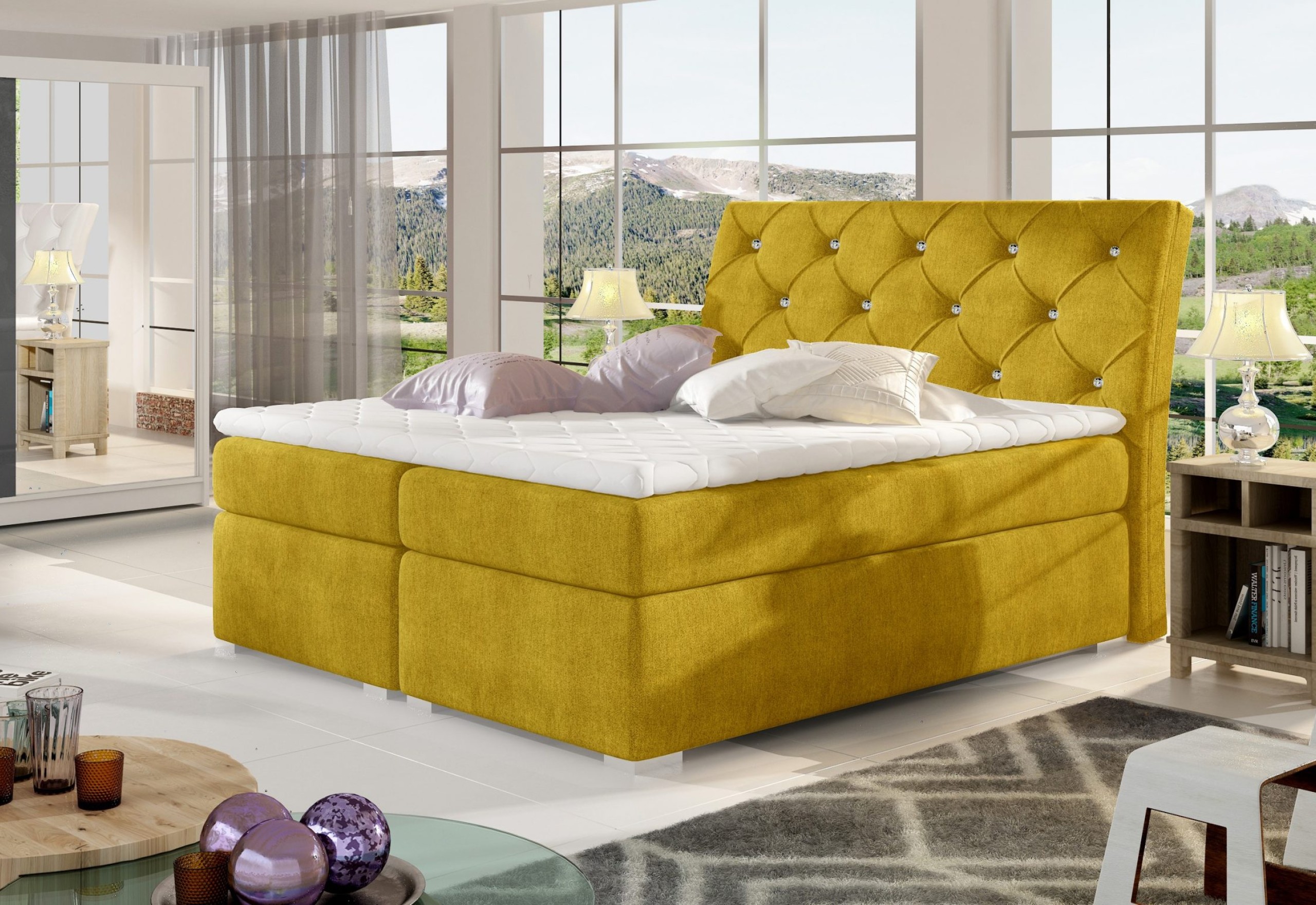 Box Spring Bed Frederic L (180x200)