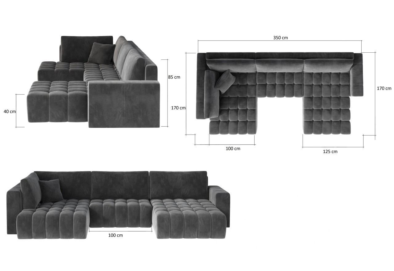 Ecksofa Stelvio UR