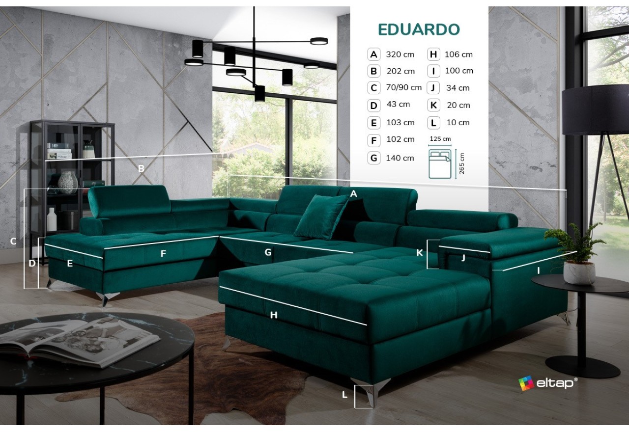 Ecksofa Perano UL